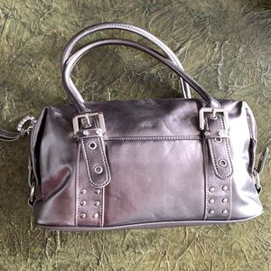 Pewter colour small purse
